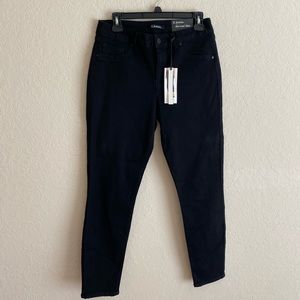 D.Jeans High Waste ankle black jeans size 10 NWT